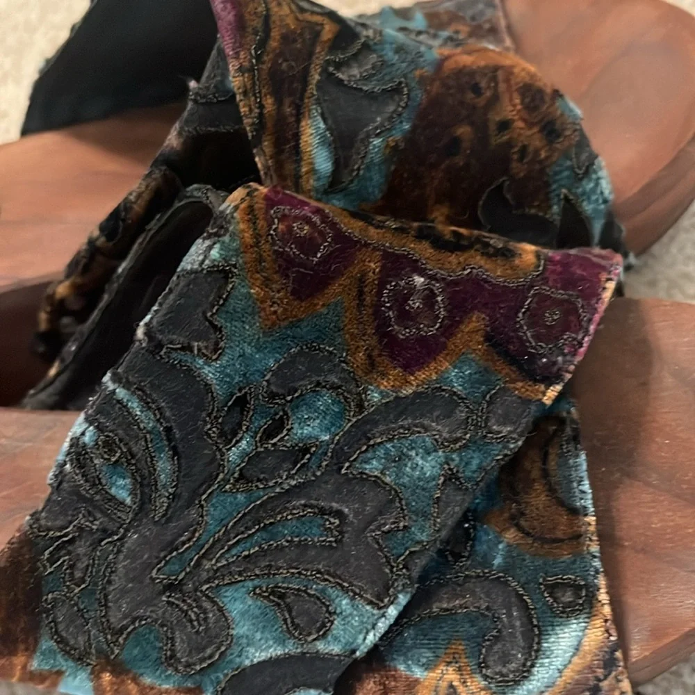 Free People Velvet Dream Wooden Sandals - Picture 7 of 7